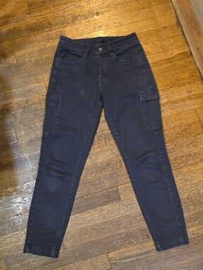 Prana Dollia utility ankle jeans Size 4 98% Organic Cotton Denim 2% Elastane